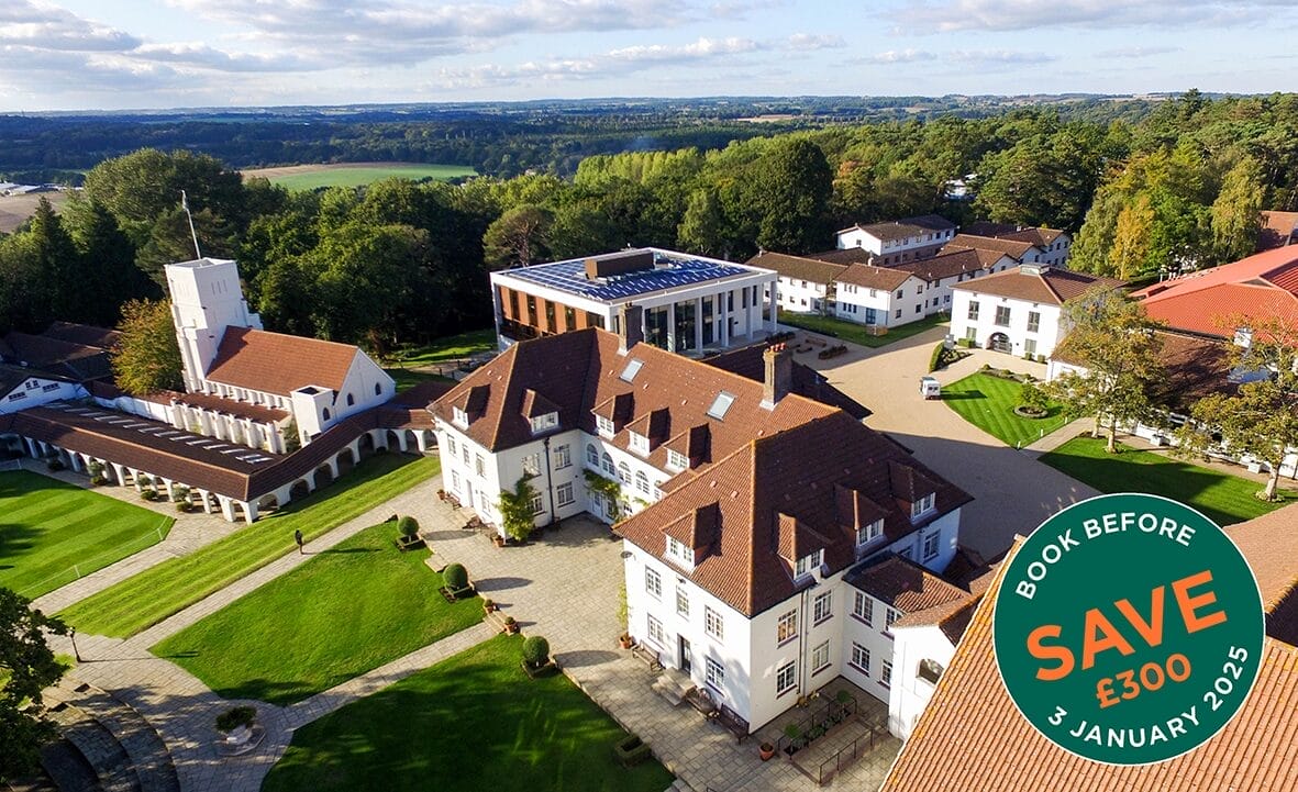 Aerial Campus photo of Downe House Summer School