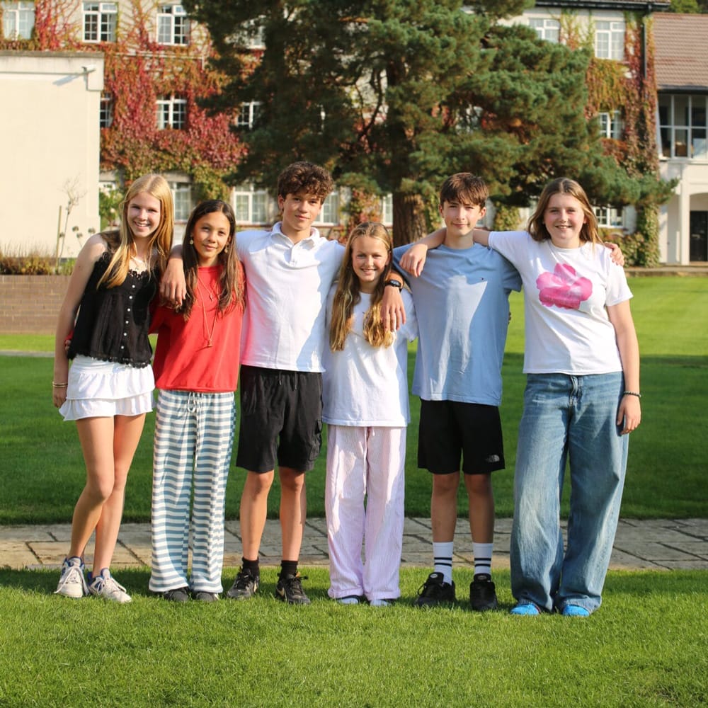 Students at Downe House Summer School